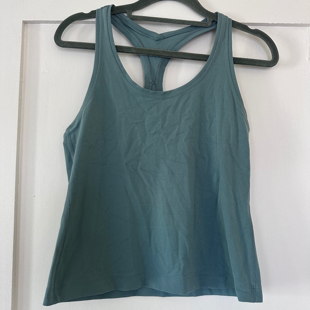 Lululemon Green Racer Tank
